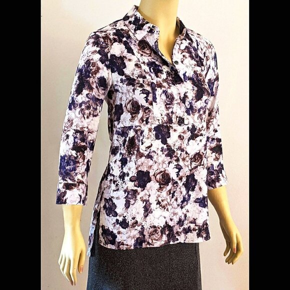 Simply Vera Vera Wang Tops - Vera Wang Floral Tunic XS NWT